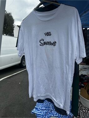 The Simpsons White Short Sleeve Tee - Polo Ralph Lauren